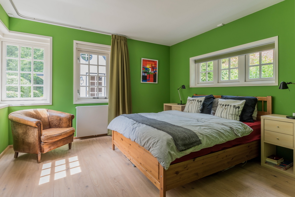 Dit is onze slaapkamer, deze is gelijkvloers
