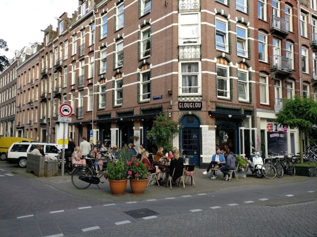 Our street, our house is a few doors from the corner.