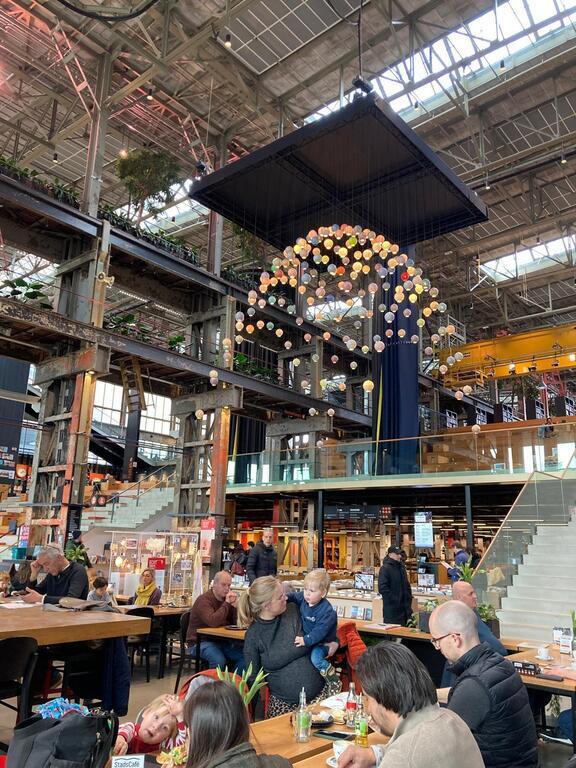 Lochal: our library. Interesting, vibrant, local pride and chosen as "world building of the world" in 2019. 
