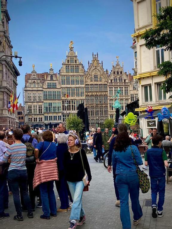 Antwerpen (45 min by car + tram + P+R for only 1 euro per day))
