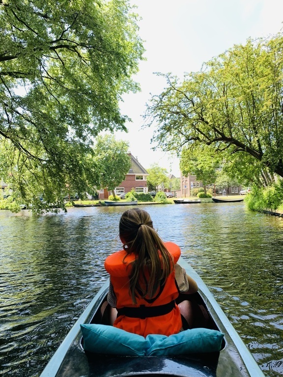 Canoeing in Alkmaar