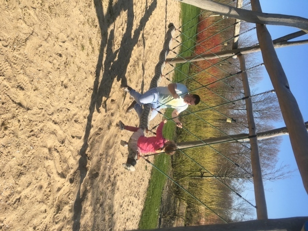 We have a lot of playgrounds in the surrounding