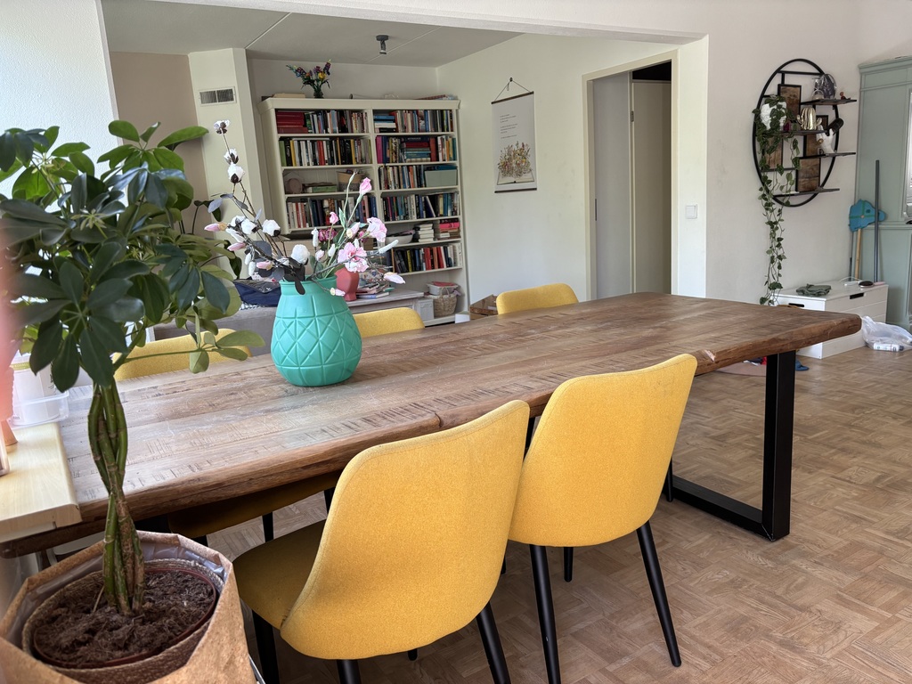 Large table in the livingroom 