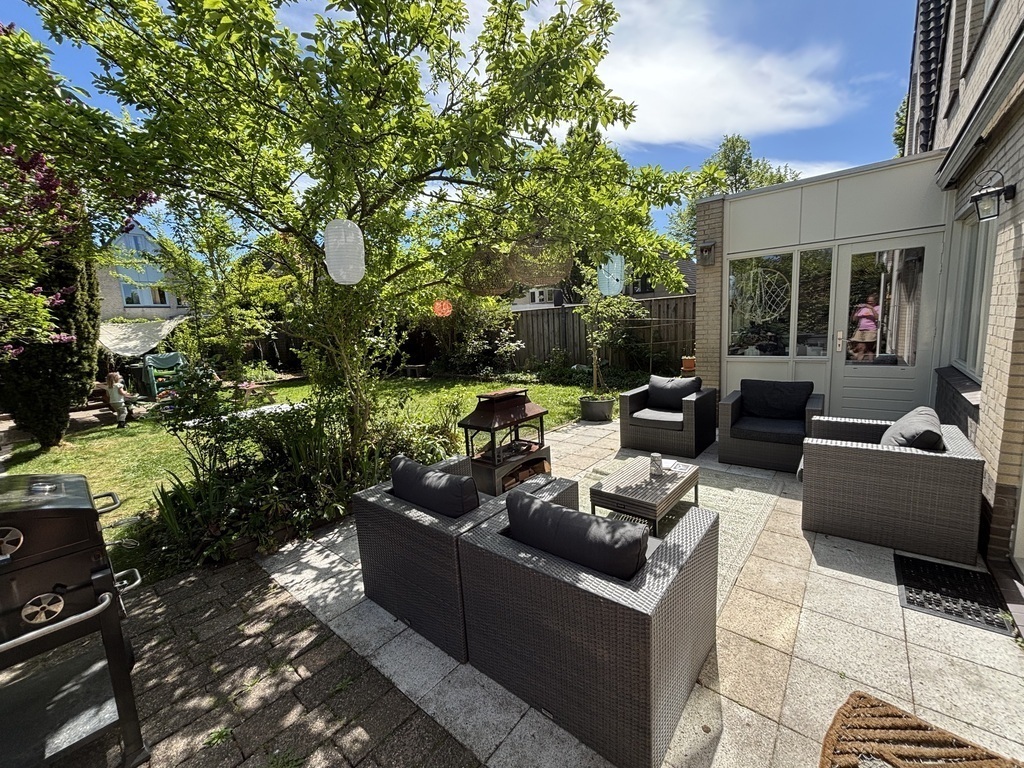 Garden. Place to sit and relax 