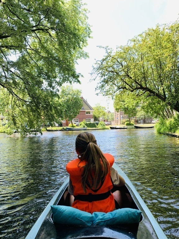 Canoeing in Alkmaar