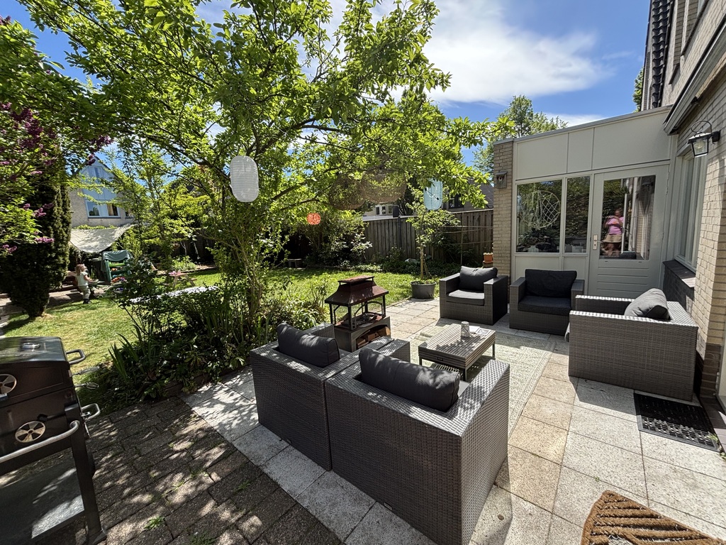 Garden. Place to sit and relax 