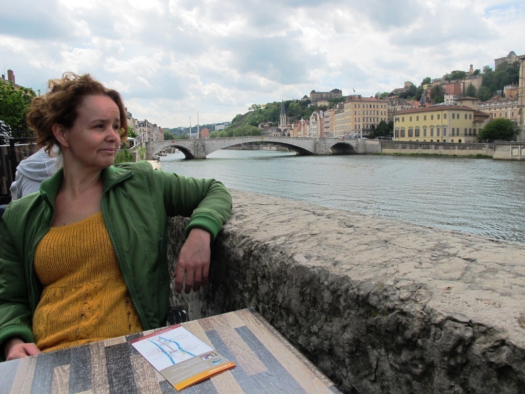 Me during an exchange in Lyon