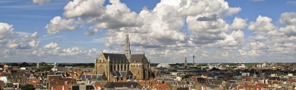Skyline of Haarlem, the St Bavo.