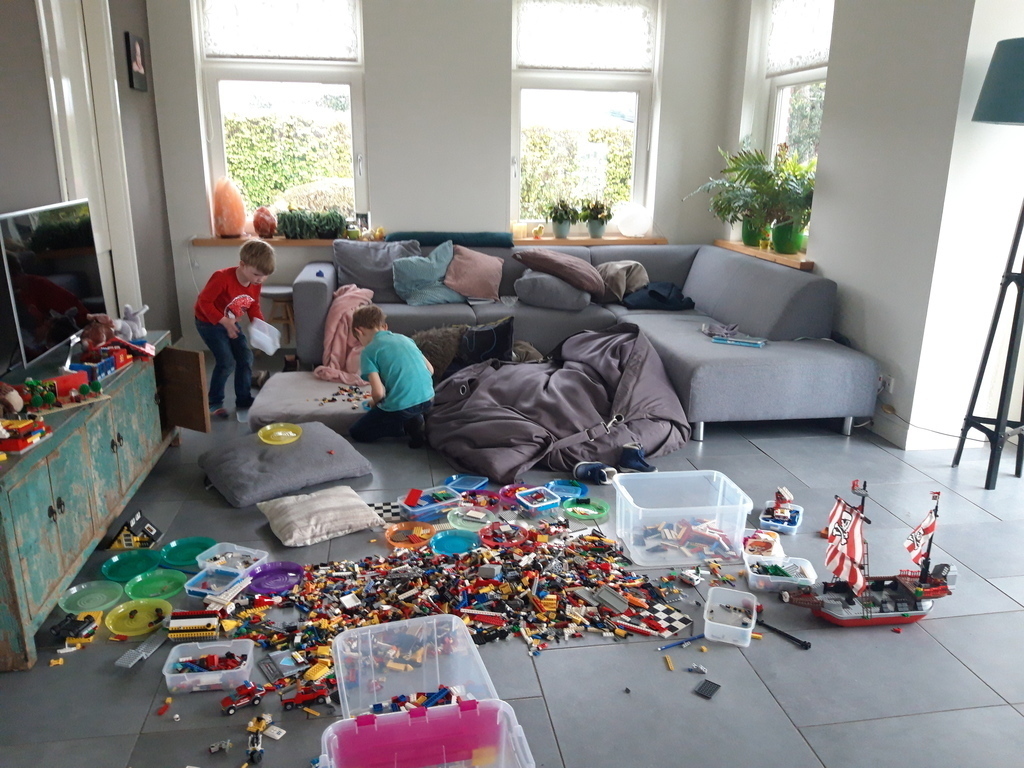 A lot of toys and Lego