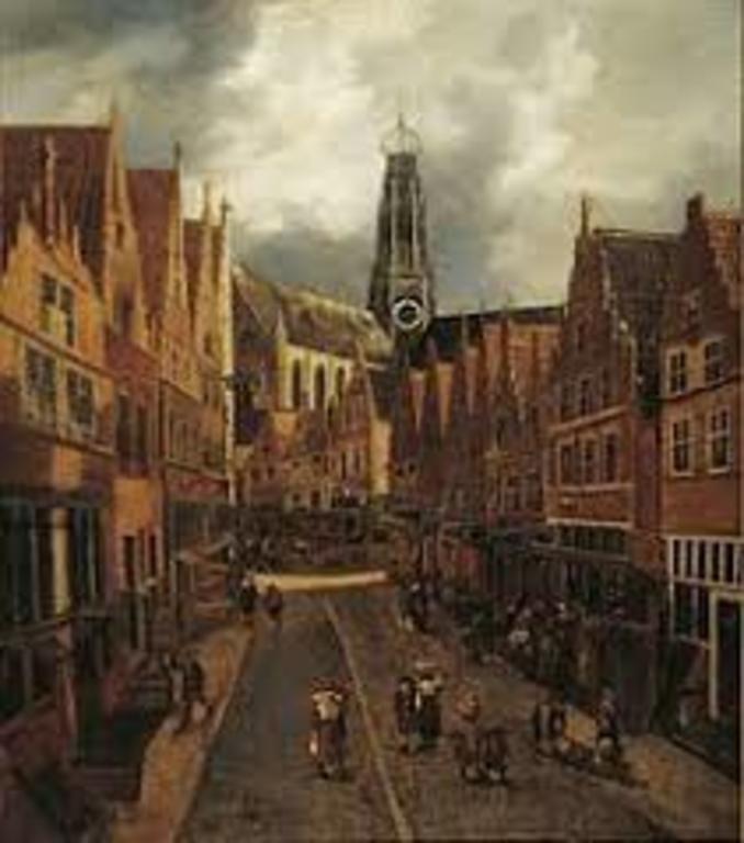 The Grote Houtstraat hardly changed...