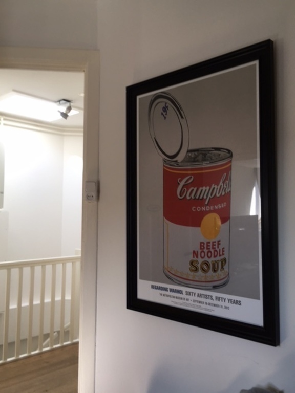 Pop Art by Andy Warhol in the house!