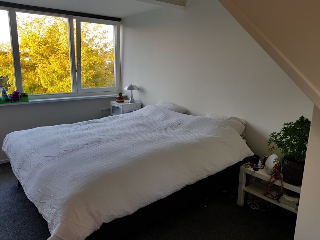Slaapkamer op zolder/lekker ruim en licht