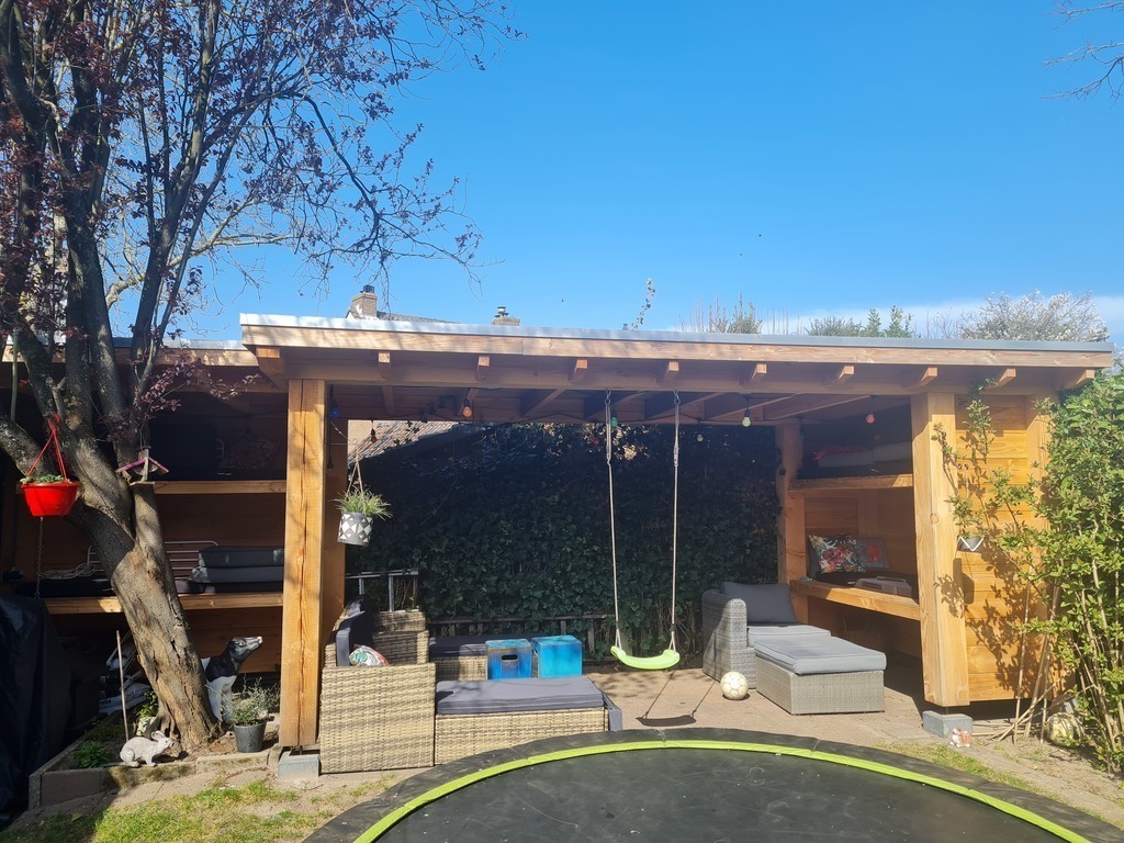 Mooie nieuwe veranda! 