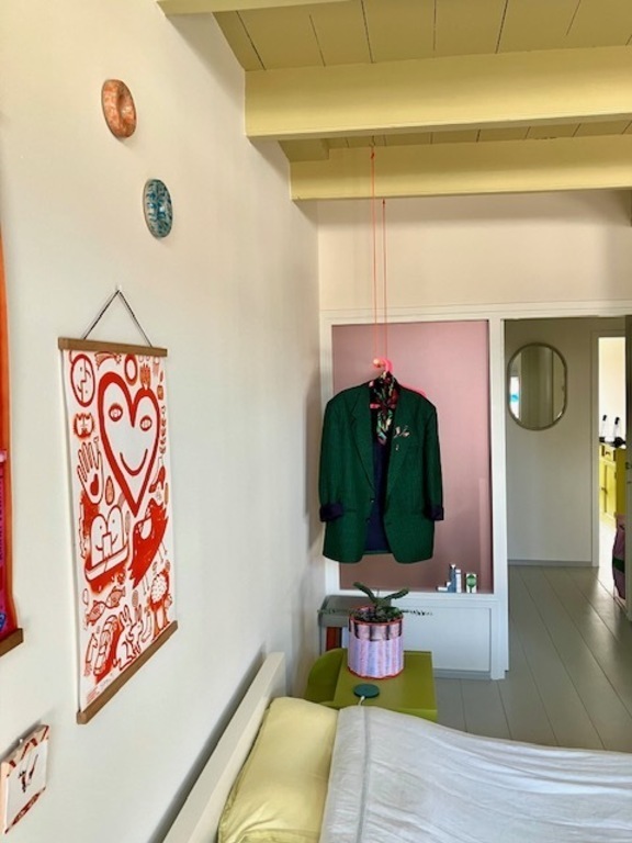 Master Bedroom First Floor with extra bathroom / sink / garderobe