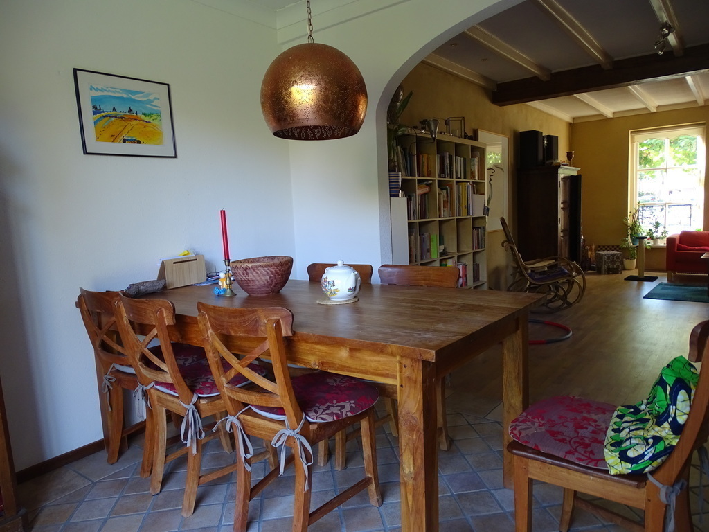 Living room with door to the garden