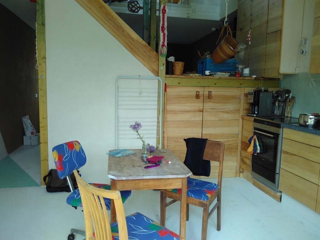 Kitchen, seen from the backdoor
