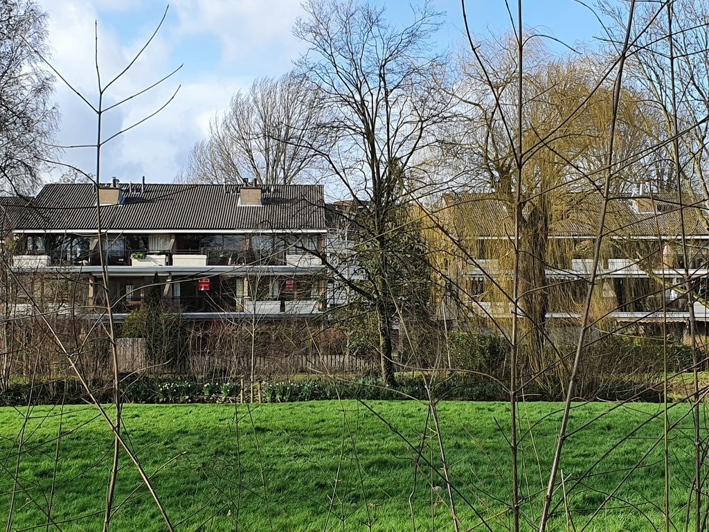 Buitenzijde van het appartementsgebouw