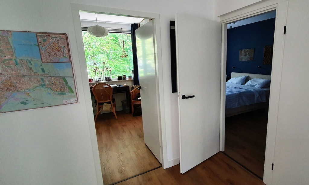 studeer- en slaapkamer