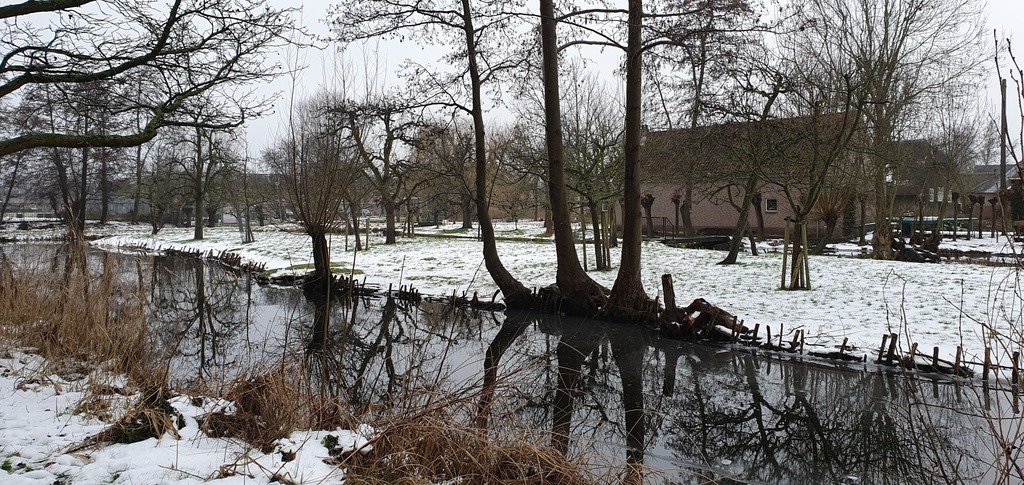Winter scenery 5 minutes from our house