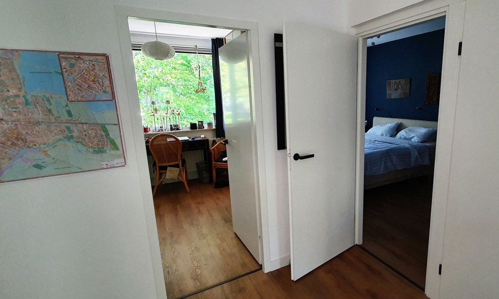 studeer- en slaapkamer