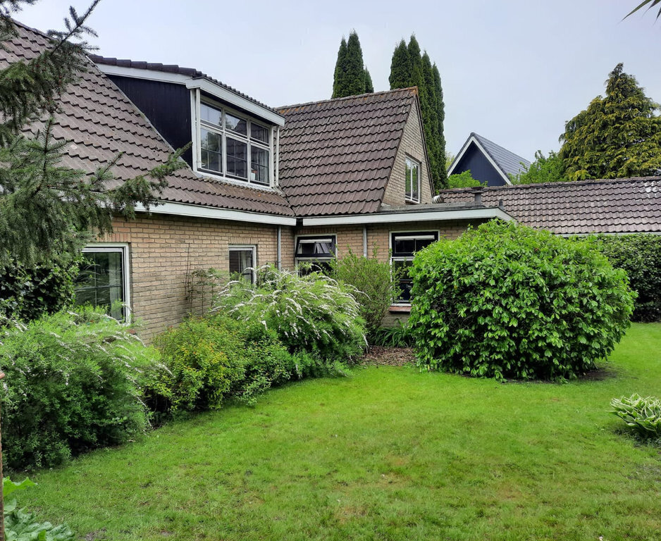 Achterkant van het huis