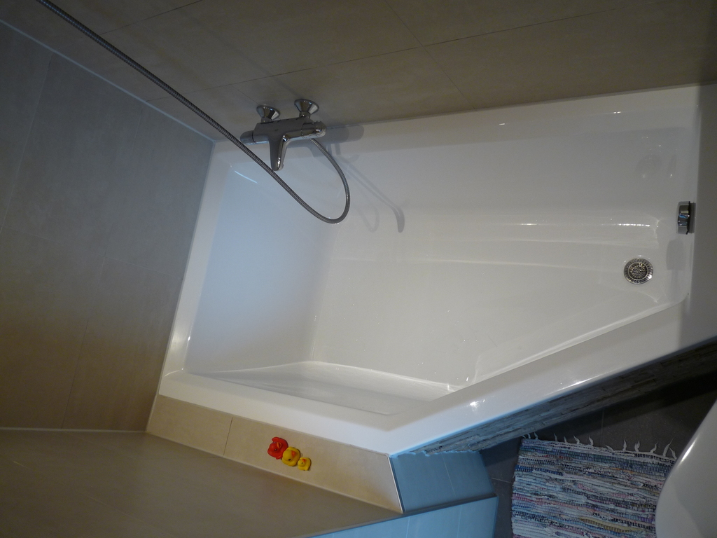 Bath on the first floor