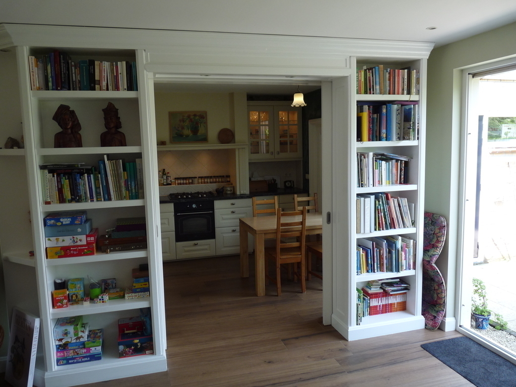 Kitchen entrance from the living room
