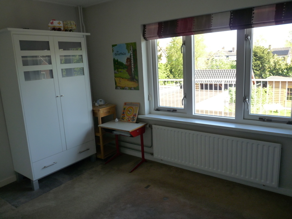 Evans bedroom on the first floor