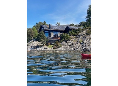 Houseview from seaside