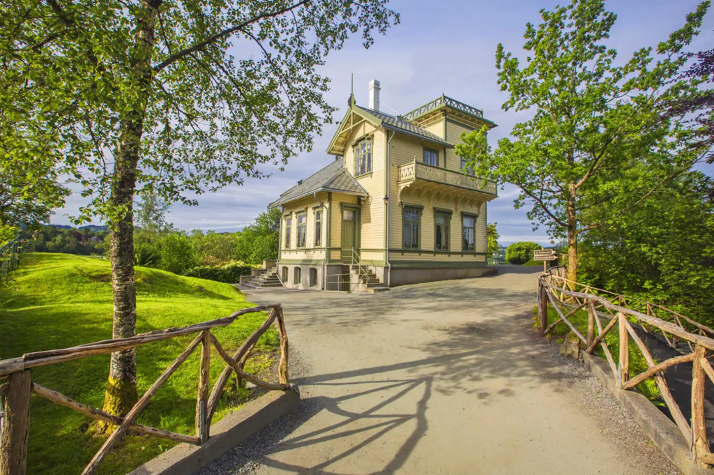 'Troldhaugen', the home of the composer Edvard Grieg, 25-minute drive from our house