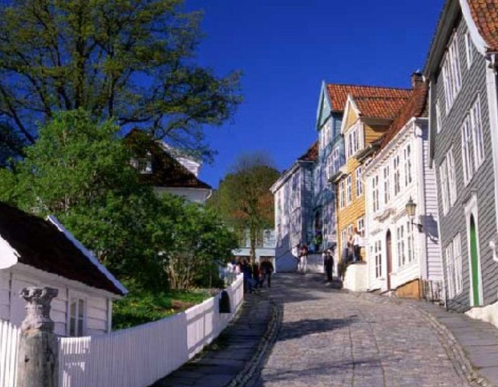 Old Bergen museum, 10-minute drive from our house