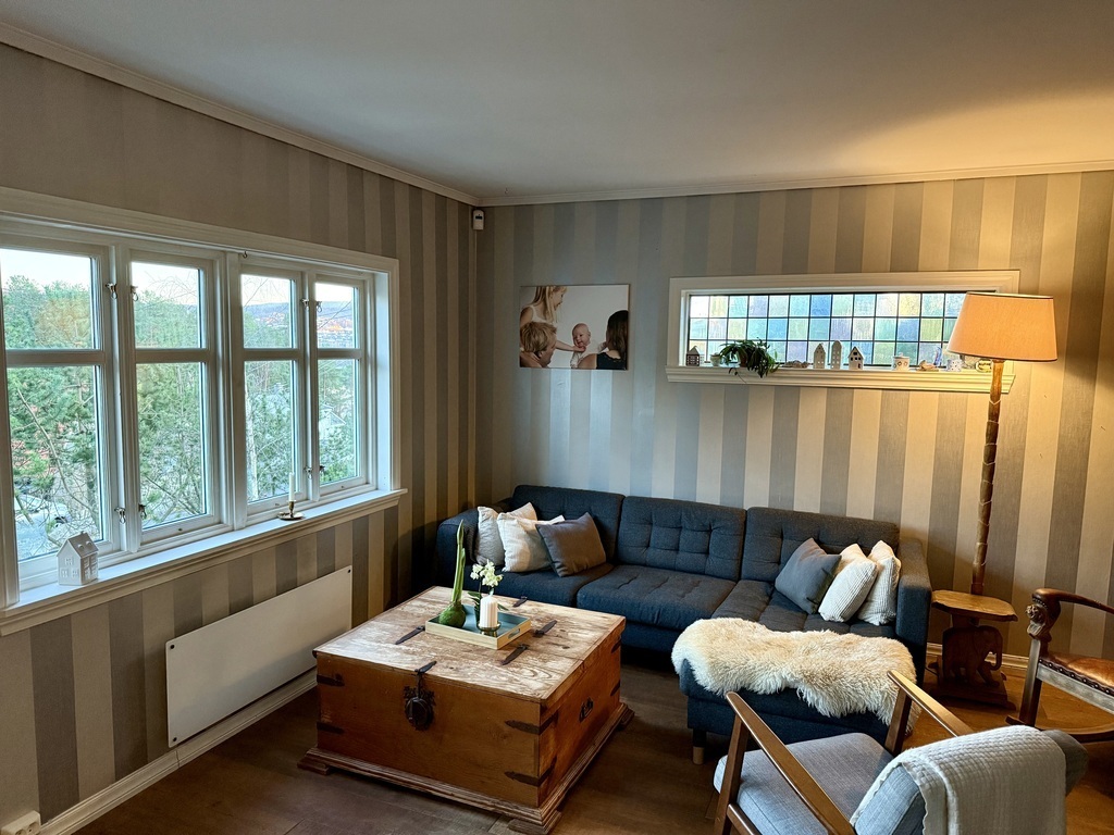 Sitting area of the living room