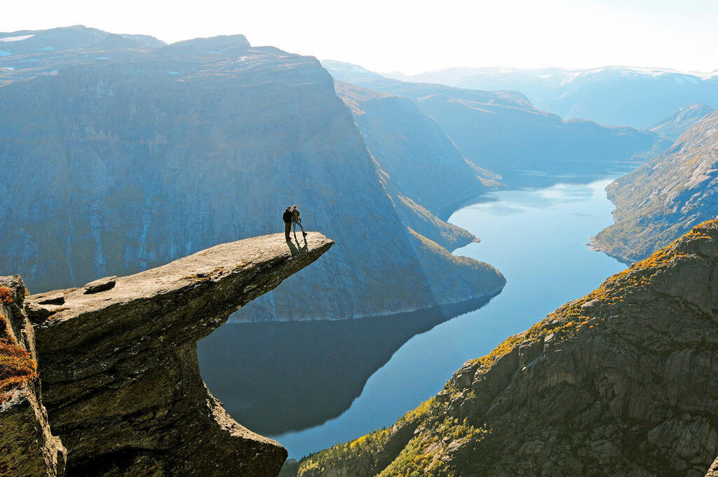 Take a trip to more spectacular places like Trolltunga