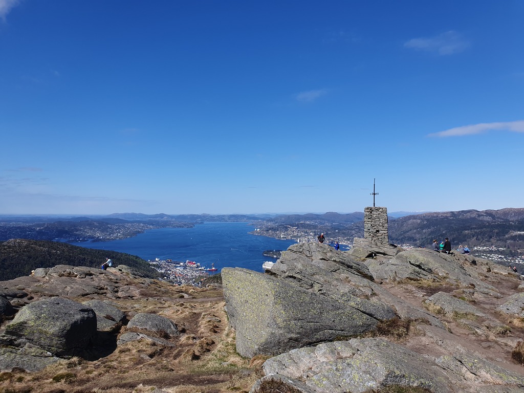 Hike up mountain Løvstakken right from the house and get a spectacular view of Bergen