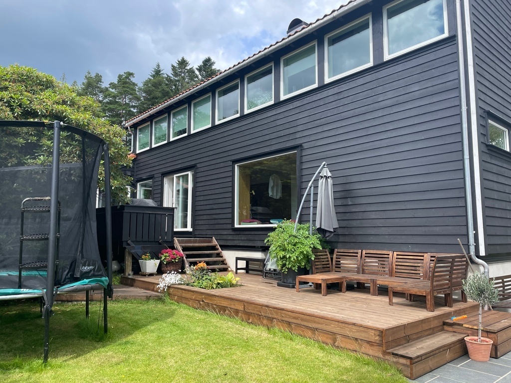 House from the garden