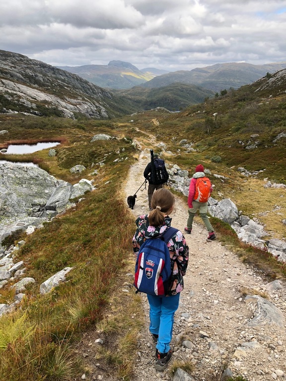 Hiking in Bergsdalen (90 min by car)