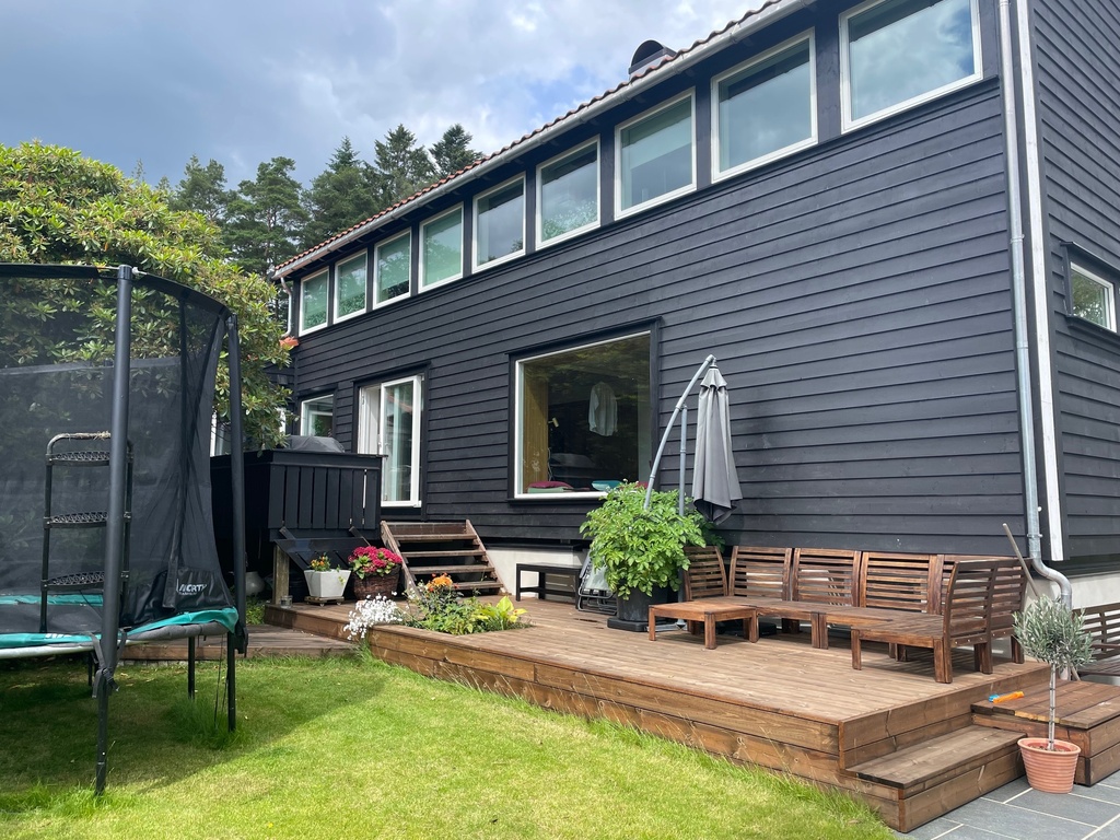 House from the garden