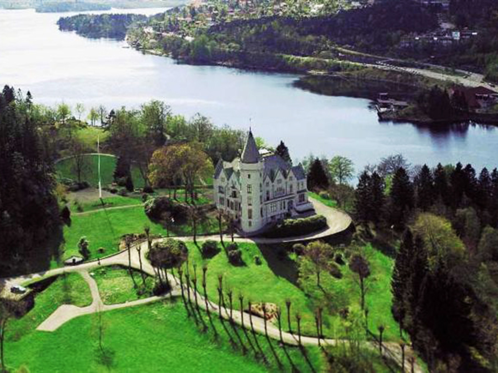 Gamlehaugen - royal residence in Bergen, public park and bathing place 
