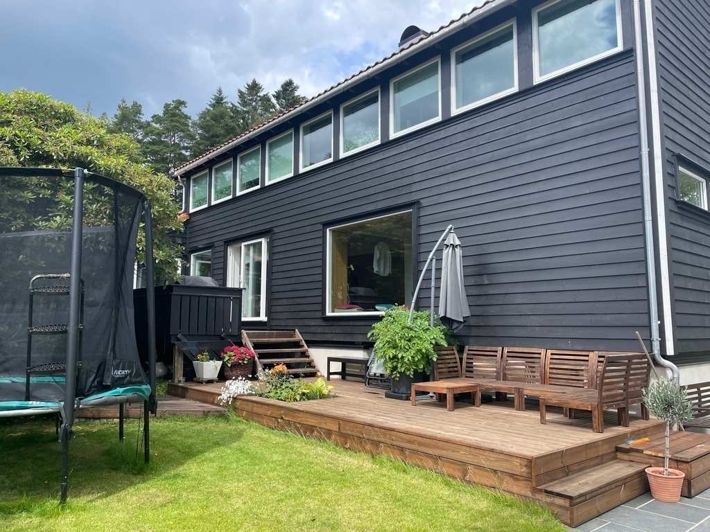 House from the garden