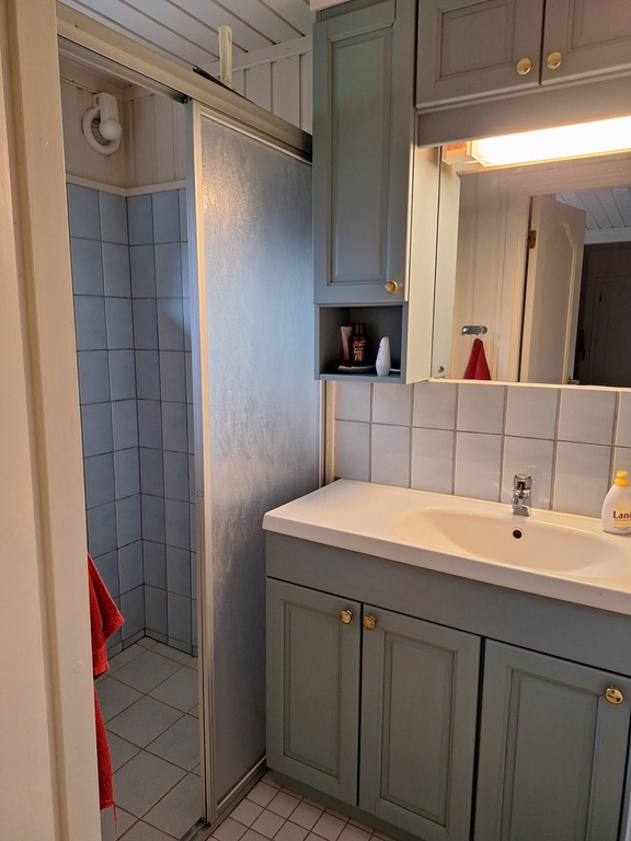 little bathroom, upstairs