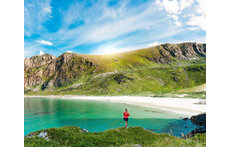 Otervika - beach at Kvaløya, 50 minutes drive from the house
