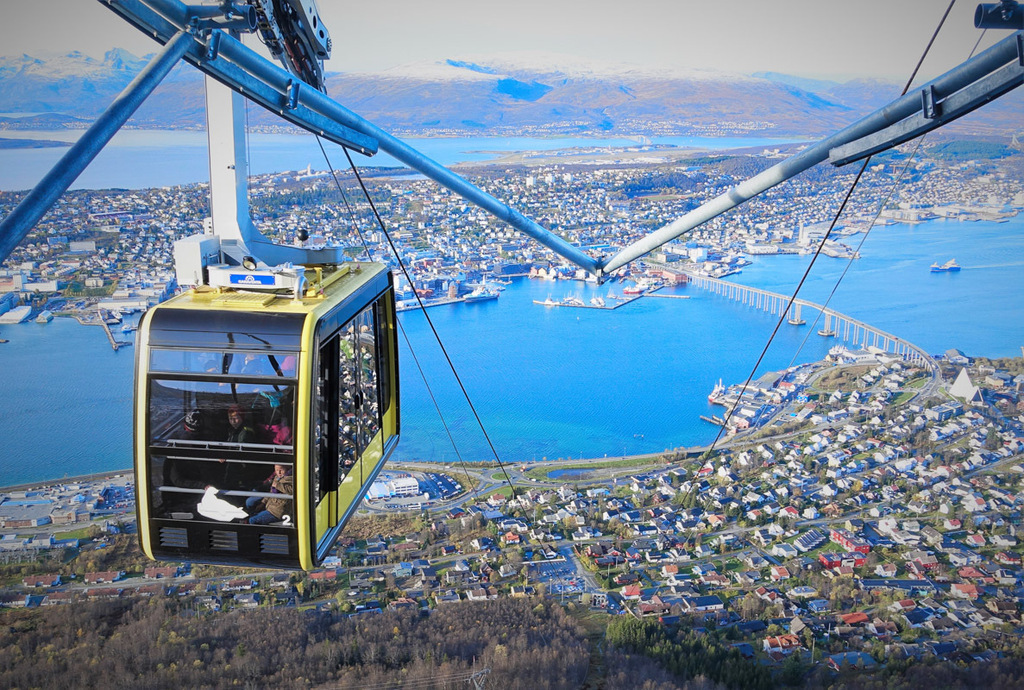 The cable car Tromsø