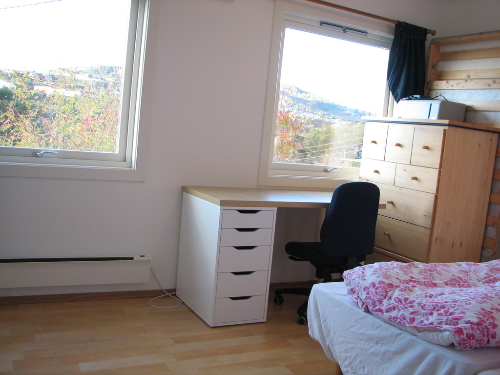 Bedroom 3 upstairs with double comfortable bed (180 cm)