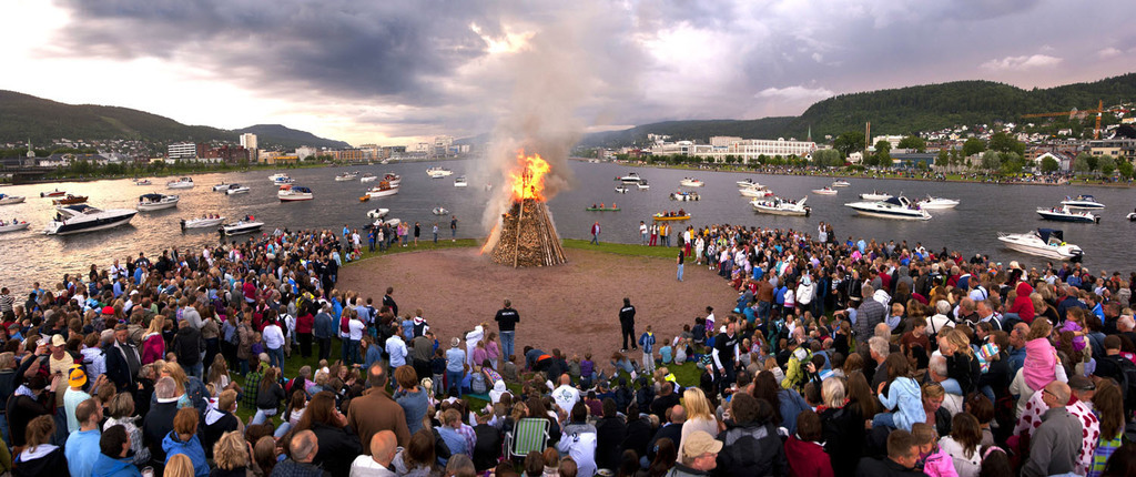 Festivals all year round in Drammen.