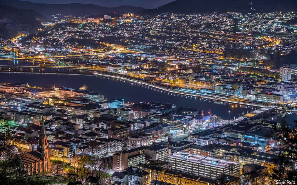 Drammen has received awards for urban development.