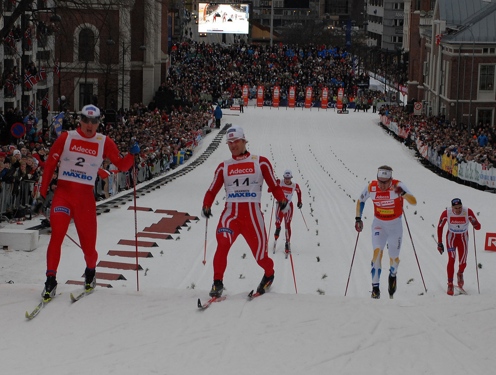 World Cup Ski Sprint in the city center every year.