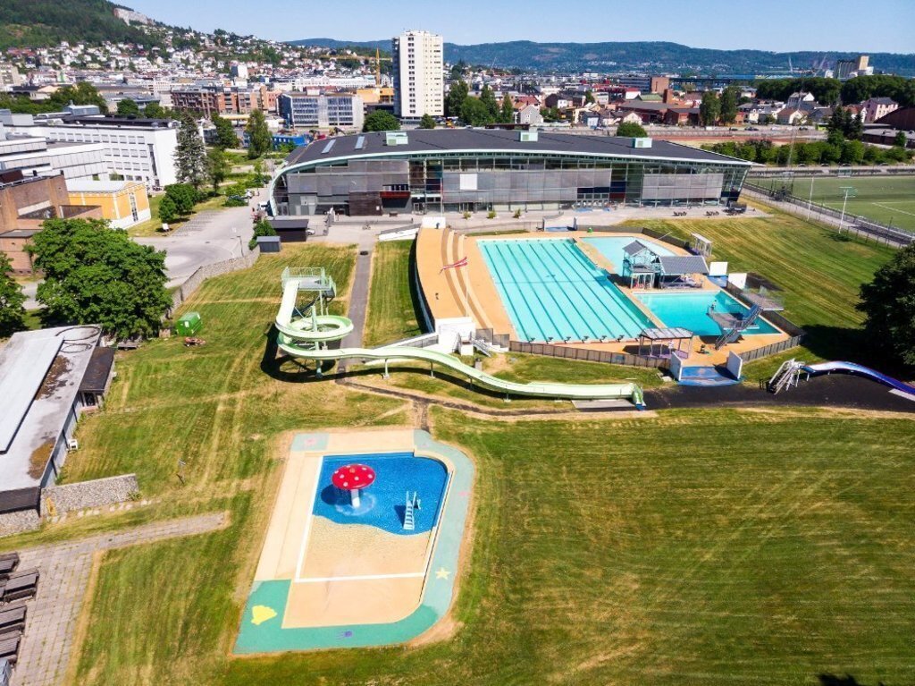 Drammensbadet in summer! 