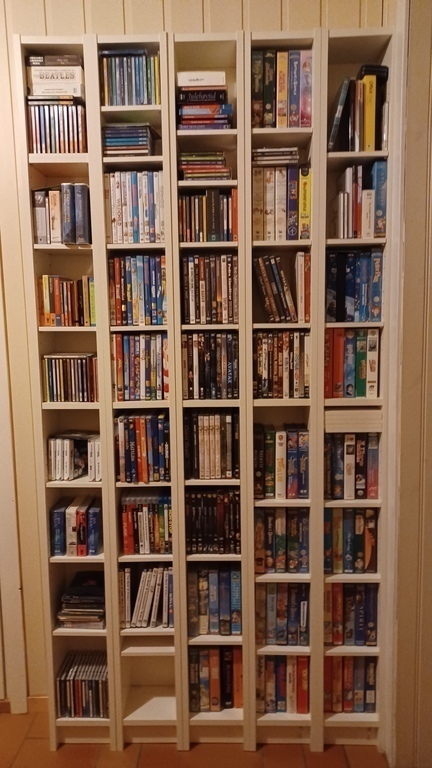 A lot of DVD’s