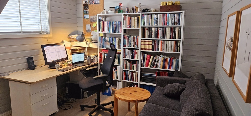 Bedroom and Office downstairs