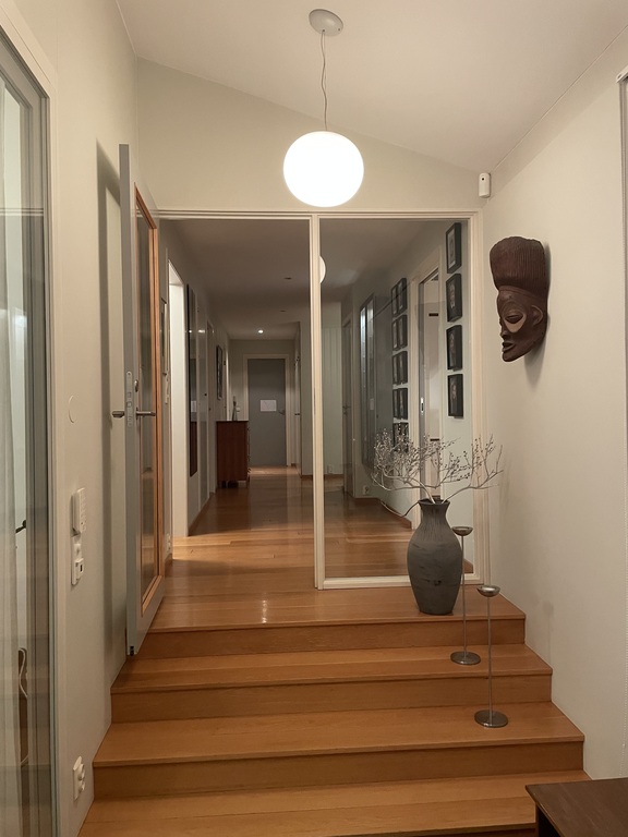 Main entrance to the house.